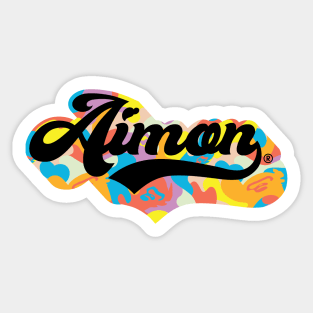 Aimon Letter Fluid Sticker